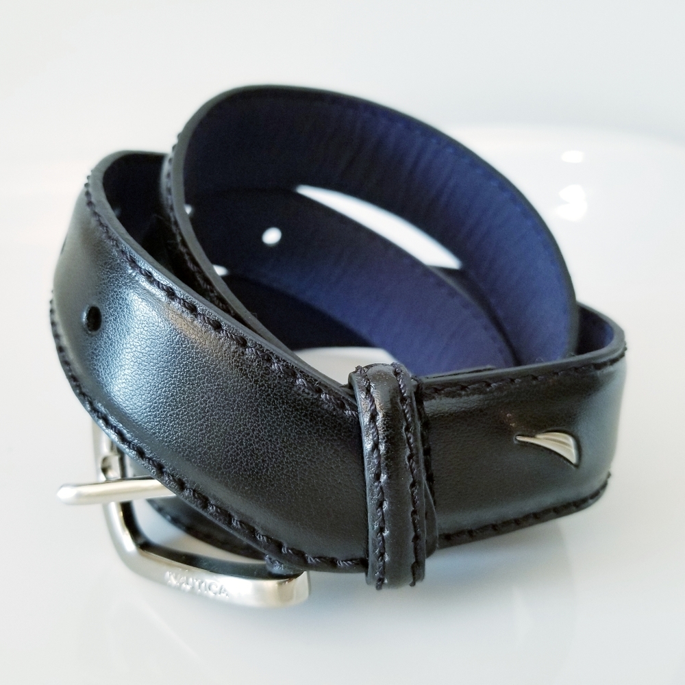 Nautica | Leather Belt